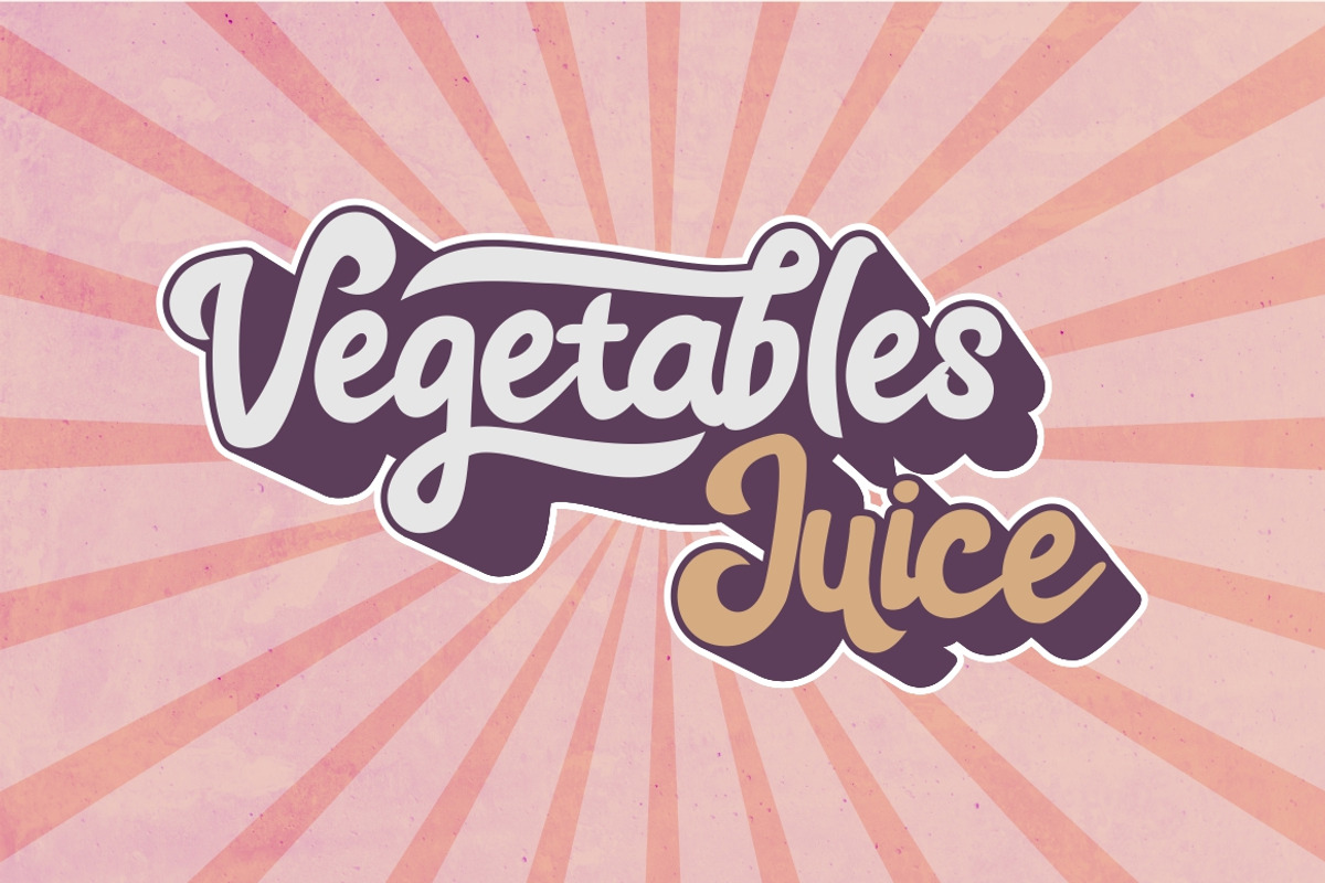 Amegach Vintage Retro Font, a Script Font by suhadidesign (Photo 2 of 8)