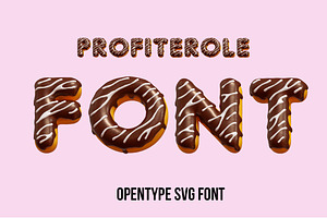 Profiterole Font