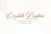 Alexandra Calligraphy, a Script Font by Silverdav (Thumbnail 5 of 9)