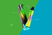 Vape E-liquid Device Mockup, a Packaging Mockup by easymock (Thumbnail 4 of 10)