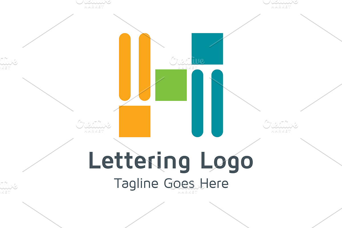 20 Logo Lettering H Template Bundle, a Branding & Logo Template by Acongraphic (Photo 9 of 21)