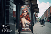 20 Street Poster and Banner Mockups, an Advertising Mockup by optimism (Thumbnail 19 of 21)