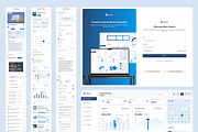 Learning Management System Dashboard, an UI Kit Template by peterdraw (Thumbnail 7 of 7)