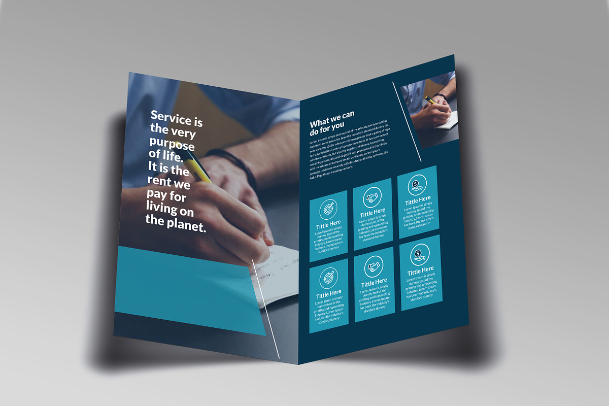 Creative Business Proposal Template a Brochure Template by MRI STUDIO