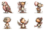 whimsical Spring Back View Animal, an Illustration by CreationArt (Thumbnail 4 of 7)