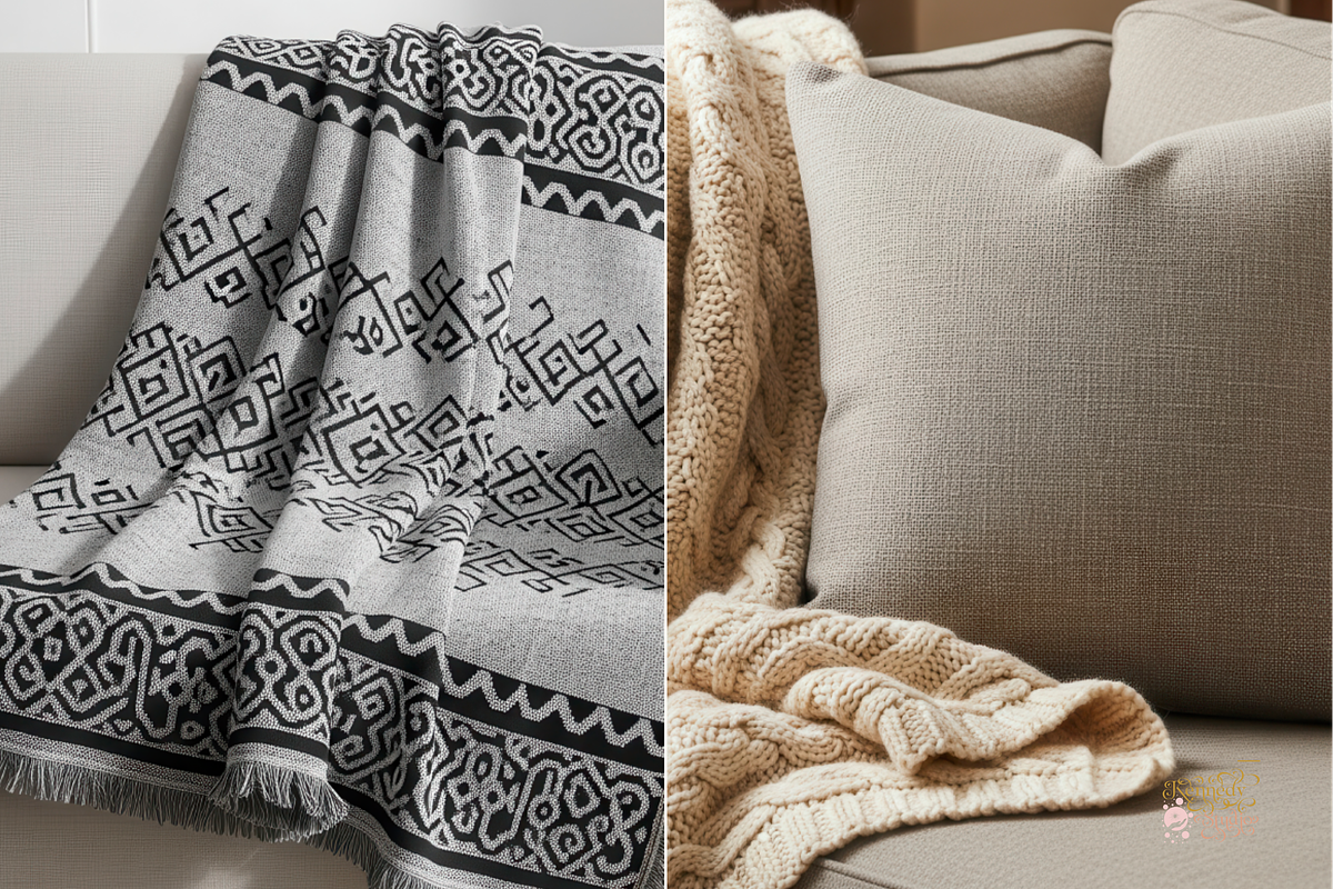 Winter Blanket Mockup 100 JPG, a Household Mockup by KennedyStudio (Photo 9 of 16)