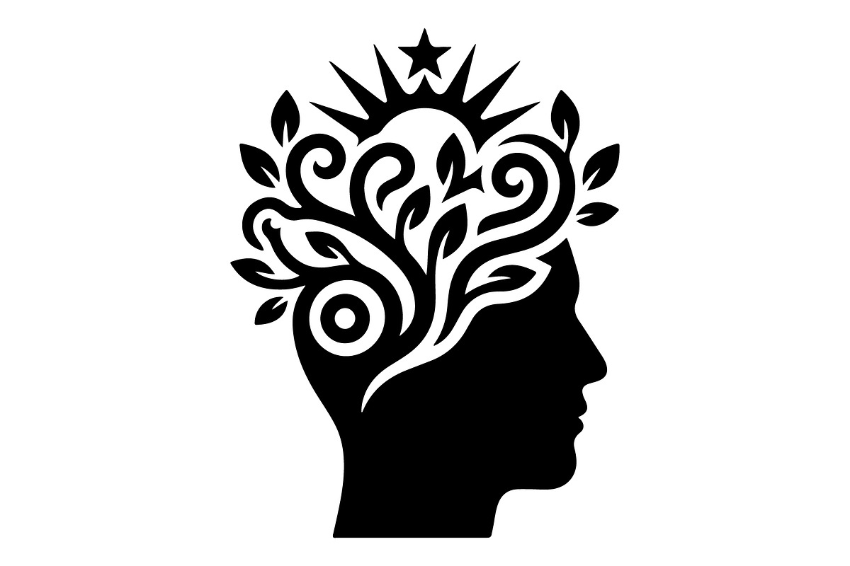 Creative Mind Tree Head, an Object Graphic by Gfx_Store (Photo 6 of 15)
