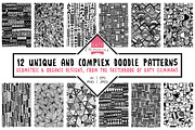 Epic Hand Drawn Doodle Patterns, a Pattern Graphic by Katy Clemmans (Thumbnail 2 of 3)
