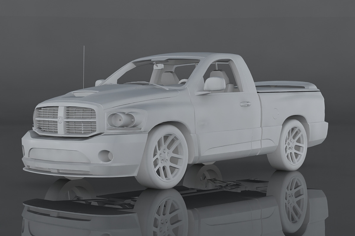 Dodge Ram, a Cars & Vehicle 3D Model by valtriiu (Photo 12 of 12)