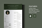 BRIGHT Resumes Bundle, a Resume Template by slidequest (Thumbnail 8 of 11)