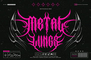 Metal Lung Typeface, a Blackletter Font by alit design (Thumbnail 1 of 20)