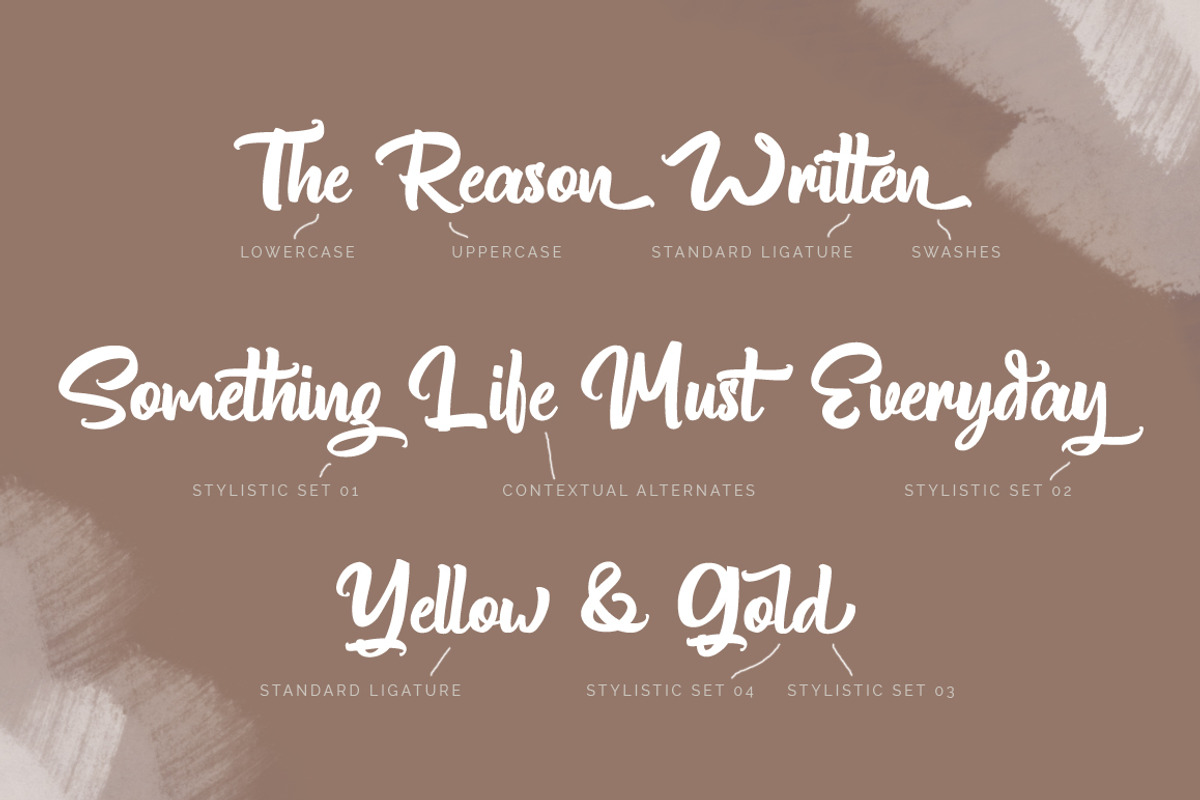 Standgrow - Script Font, a Script Font by FHFont (Photo 2 of 8)