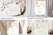 Over the Moon Baby Shower Bundle, an Invitation Template by Digital_Mind (Thumbnail 3 of 8)