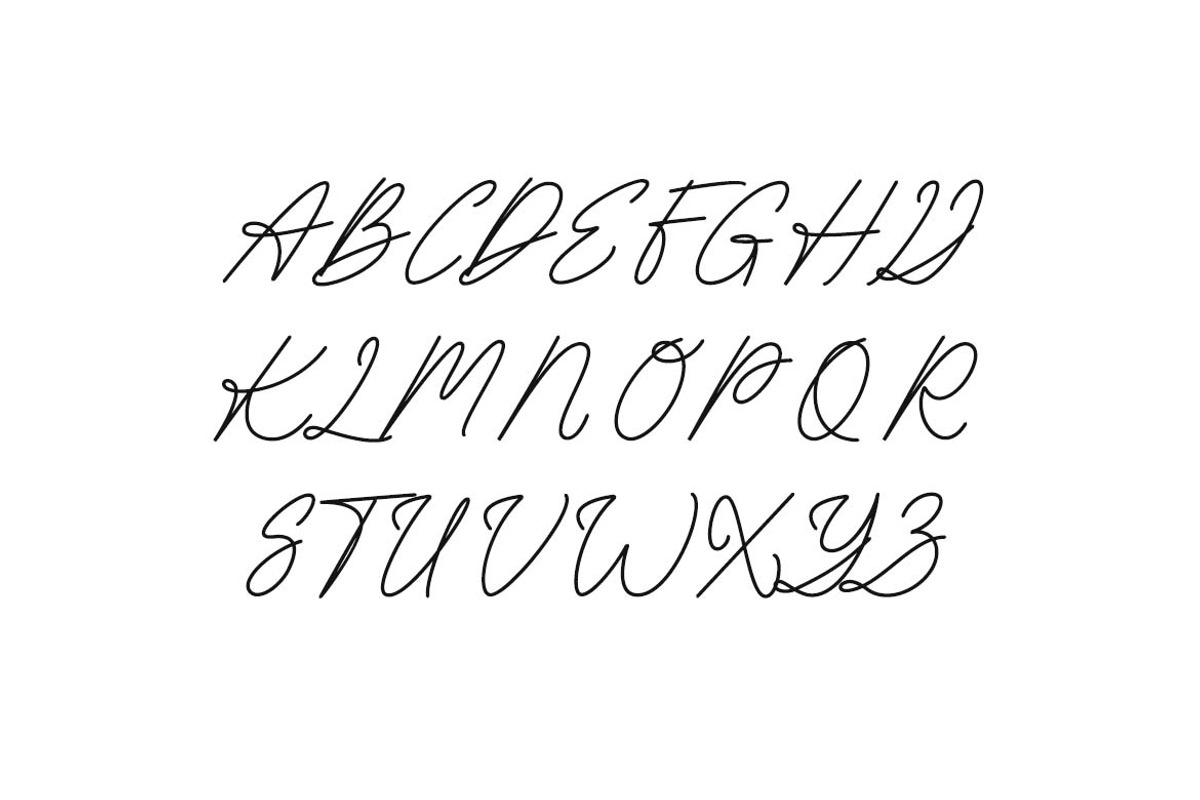 Richmond Woodhaven Signature Font, a Handwritten Font by UICreative (Photo 5 of 13)