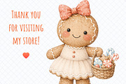 Cozy & Hygge Winter Clipart - 65 PNG, a Seasonal Illustration by Whimsy Brush Studio (Thumbnail 8 of 9)