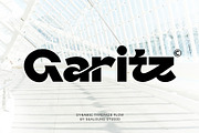 Garitz – Dynamic Typeface Flow, a Sans Serif Font by Sealoung (Thumbnail 1 of 12)