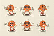 Basketball Cartoon Mascot Character, a Sport Illustration by Vasya Kobelev (Thumbnail 5 of 6)