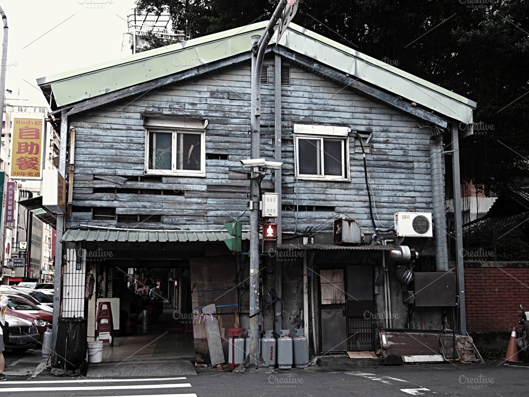 Old Building In Taipei Taiwan