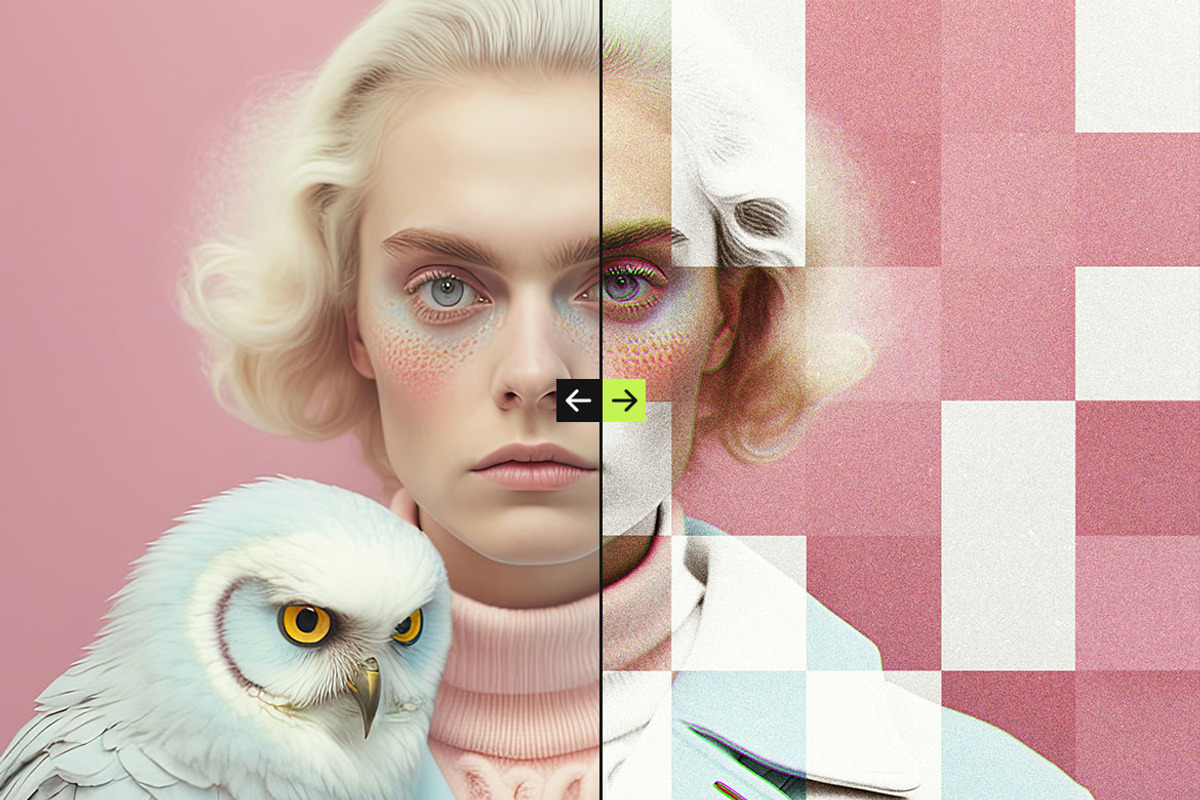 Fragmented Photo Effect, a Layer Style Add-On by dokudokunomi