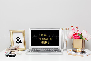 Laptop Styled Photography Image