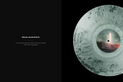Translucent Vinyl Record Mockup, a Merchandise Mockup by creatsy5 (Thumbnail 3 of 7)