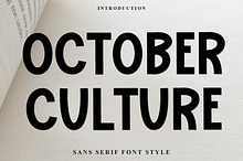 October Culture
