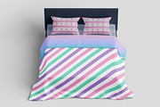 Pastel Stripe Seamless Pattern, a Pattern Graphic by Digital Studio (Thumbnail 3 of 7)