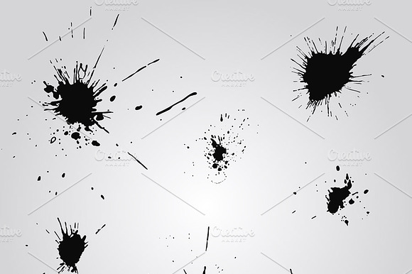 8 vector ink blobs preview 2