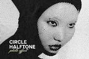 Circle Spin Halftone Photo Effect, a Layer Style Add-On by Design Squad (Thumbnail 1 of 8)