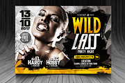 Wild Lass Party Night, a Flyer Template by aigenart (Thumbnail 1 of 10)