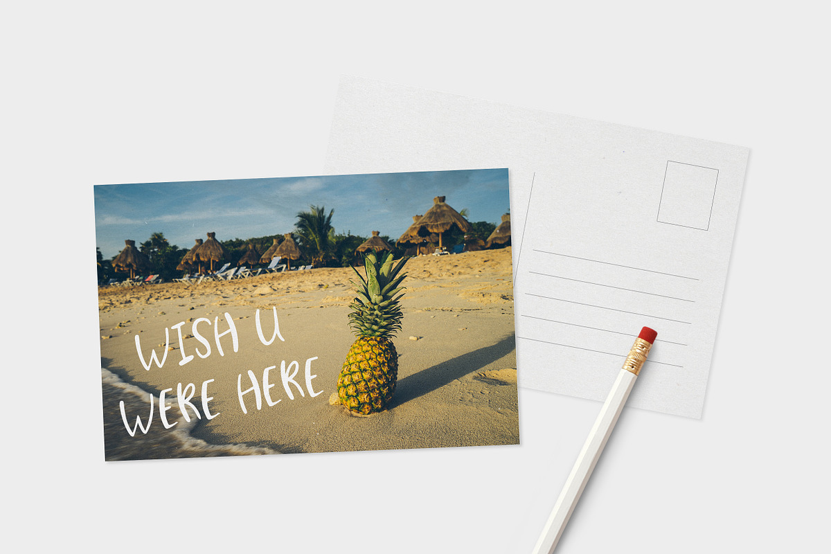 Da Beach Hand-lettered Sans Font, a Sans Serif Font by Beck McCormick (Photo 2 of 5)