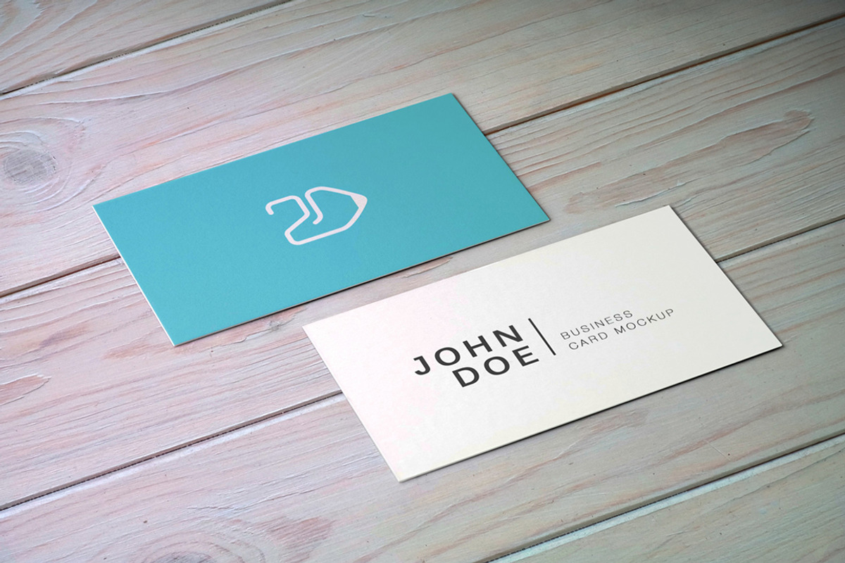90x50 Business Card Mockup v3, a Print Template by 2dsight (Photo 5 of 6)