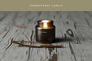Amber Glass Candle Mockup Kit, a Merchandise Mockup by pmvch (Thumbnail 24 of 27)