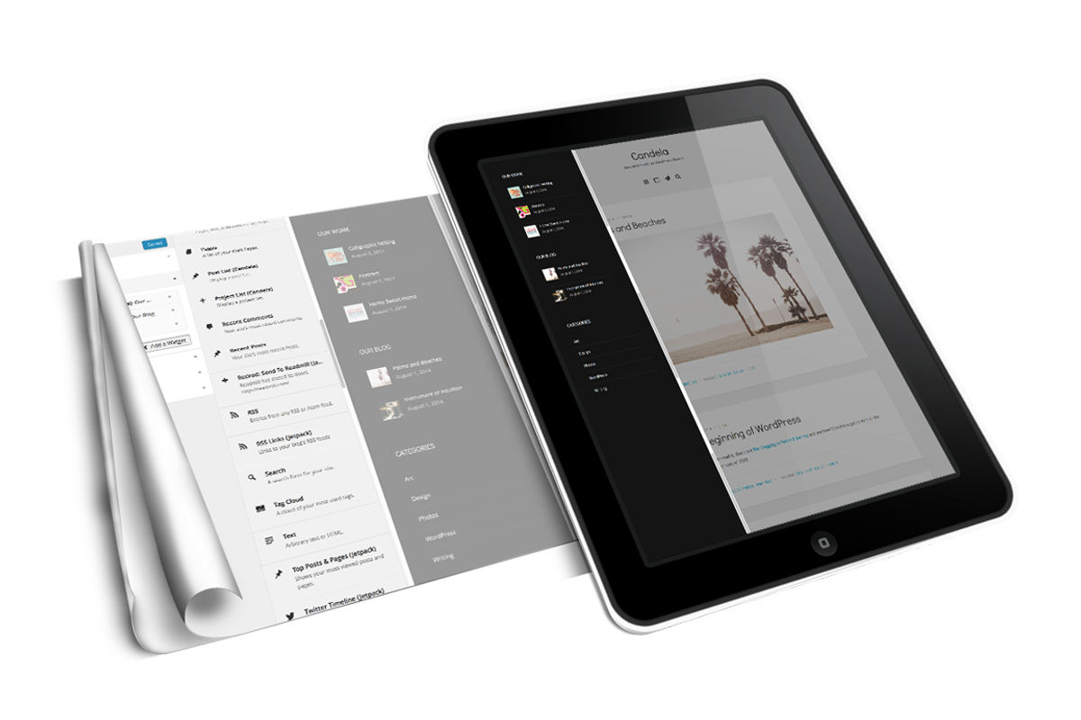 Candela Portfolio WordPress Theme, a WordPress Template by DesignOrbital (Photo 5 of 5)