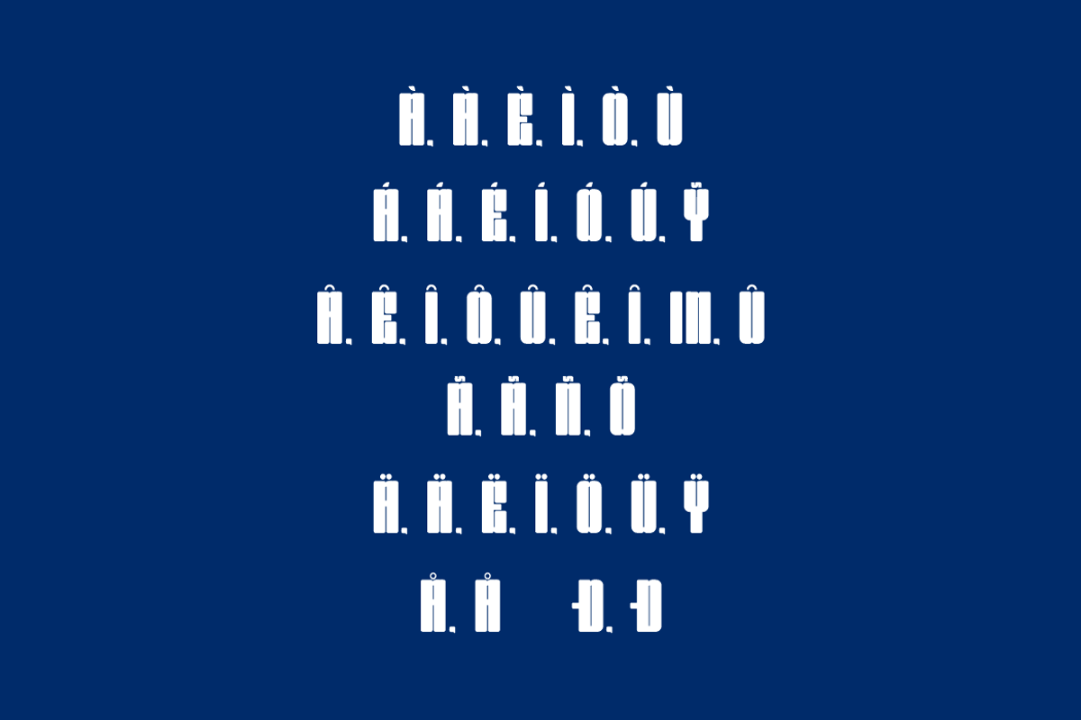Baresta - Round & Tall Font, a Sans Serif Font by Iqsiart Studio (Photo 8 of 10)