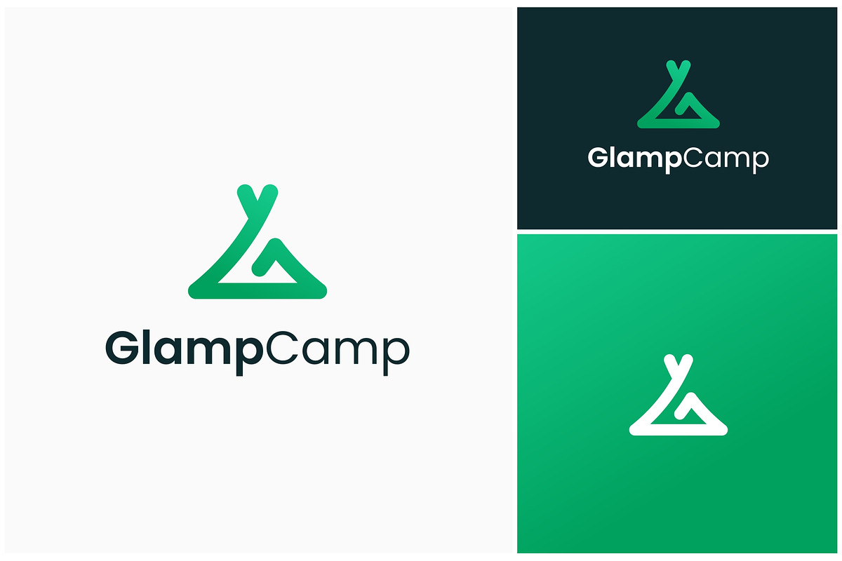Letter G Camp Tent Adventure Logo, a Branding & Logo Template by ika trisiana (Photo 1 of 2)