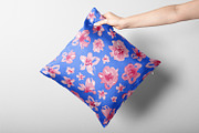 Pink Watercolor Flowers, a Pattern Graphic by MalyskaStudio (Thumbnail 10 of 13)