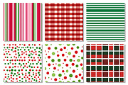 Christmas Seamless Paper Patterns, a Pattern Graphic by Dream Creation (Thumbnail 2 of 6)