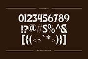 Rouzel Vintage - Retro Logo Font, a Serif Font by Nirmana Visual (Thumbnail 8 of 9)