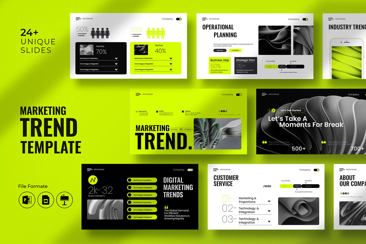 Marketing Trend Presentation, a Presentation Template by Creative-Work (Photo 1 of 9)