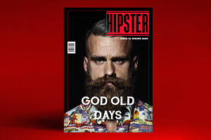 Hipster Magazine, a Magazine Template by Boris Cupac