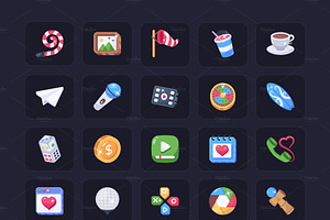 Entertainment Animated Icons