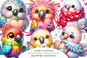 Quirky Valentine Day Clipart PNG, an Illustration by SinaCreation (Thumbnail 1 of 11)