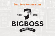 Barber Shop Logo Kit + BONUS, a Branding & Logo Template by MockUpgrade (Thumbnail 3 of 6)