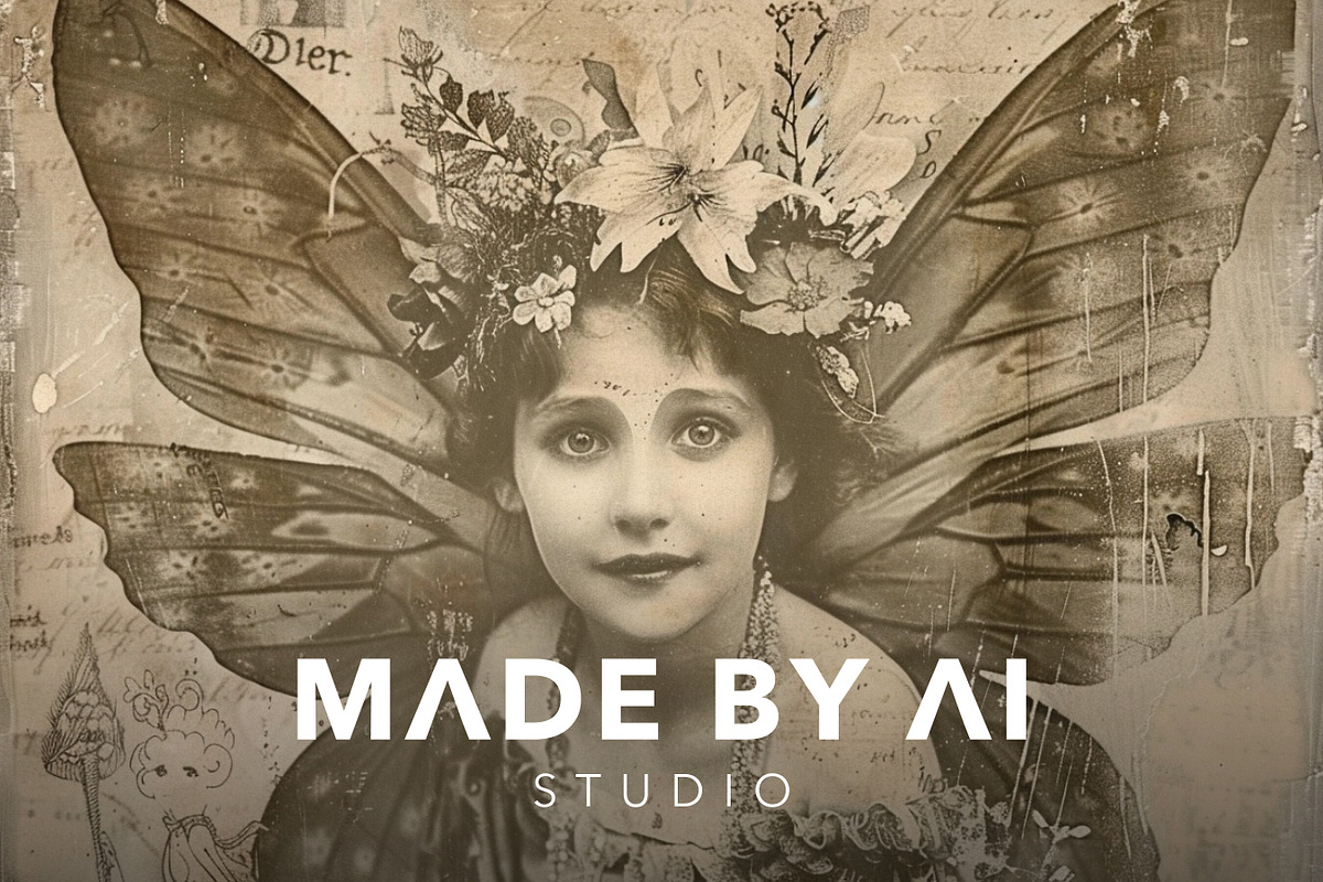 50 Vintage Fairy Photo Prompts, an Object Graphic by MadeByAI Studio (Photo 4 of 6)