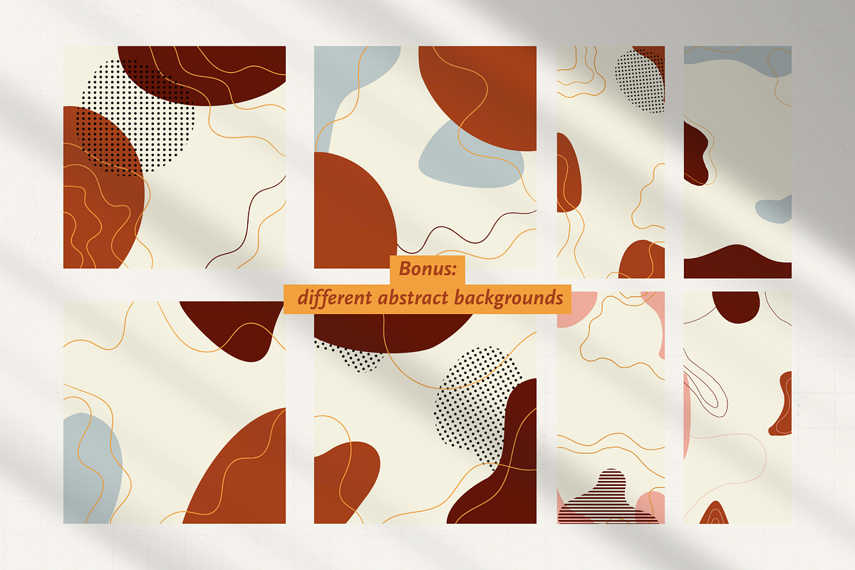 Boho Abstract Geometric Alphabet, an Object Graphic by Iryna Danyliuk (Photo 7 of 7)