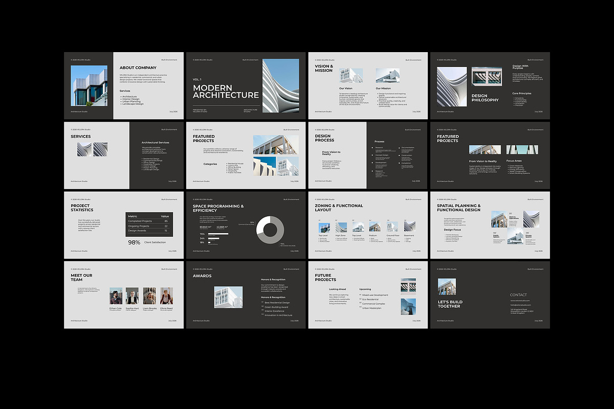 Modern Architecture Keynote, a Presentation Template by adoestudio (Photo 7 of 7)