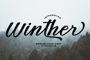 Winther, a Script Font by Rotterlab Studio (Thumbnail 1 of 6)