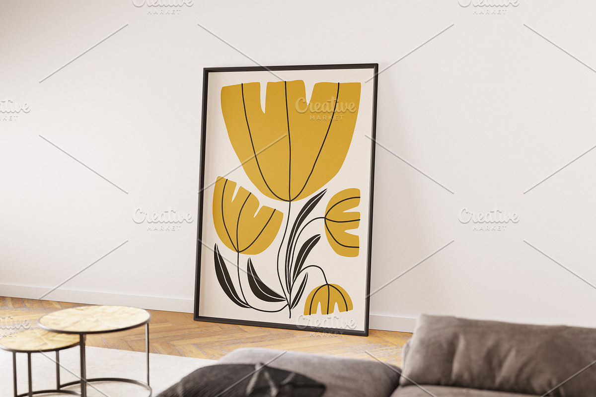 Abstract Botanical Gallery Wall Set, a Background Graphic by C Design Studio (Photo 16 of 21)