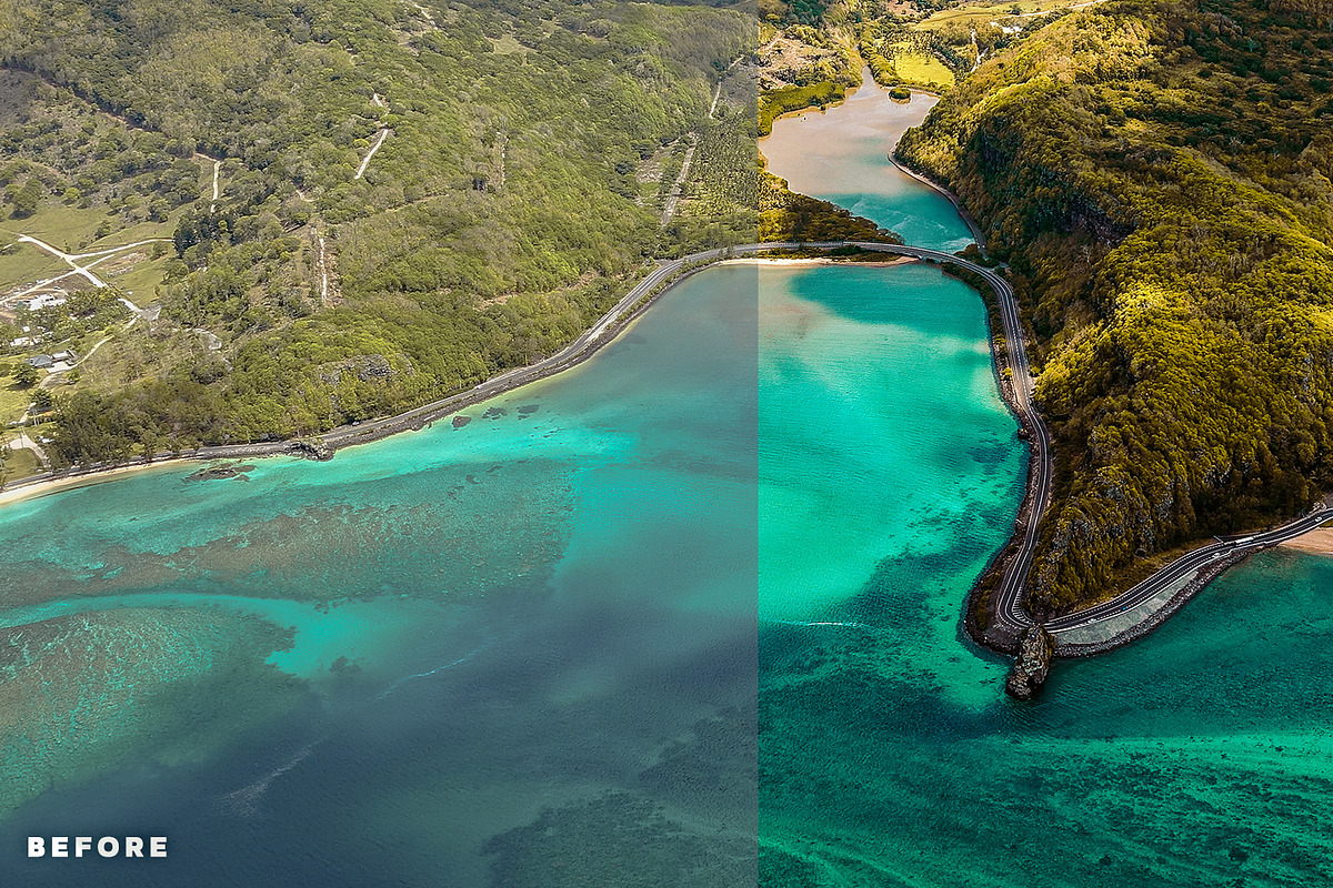 Tropical LUTs for Color Grading, an Action Add-On by Presetsh.com (Photo 5 of 8)
